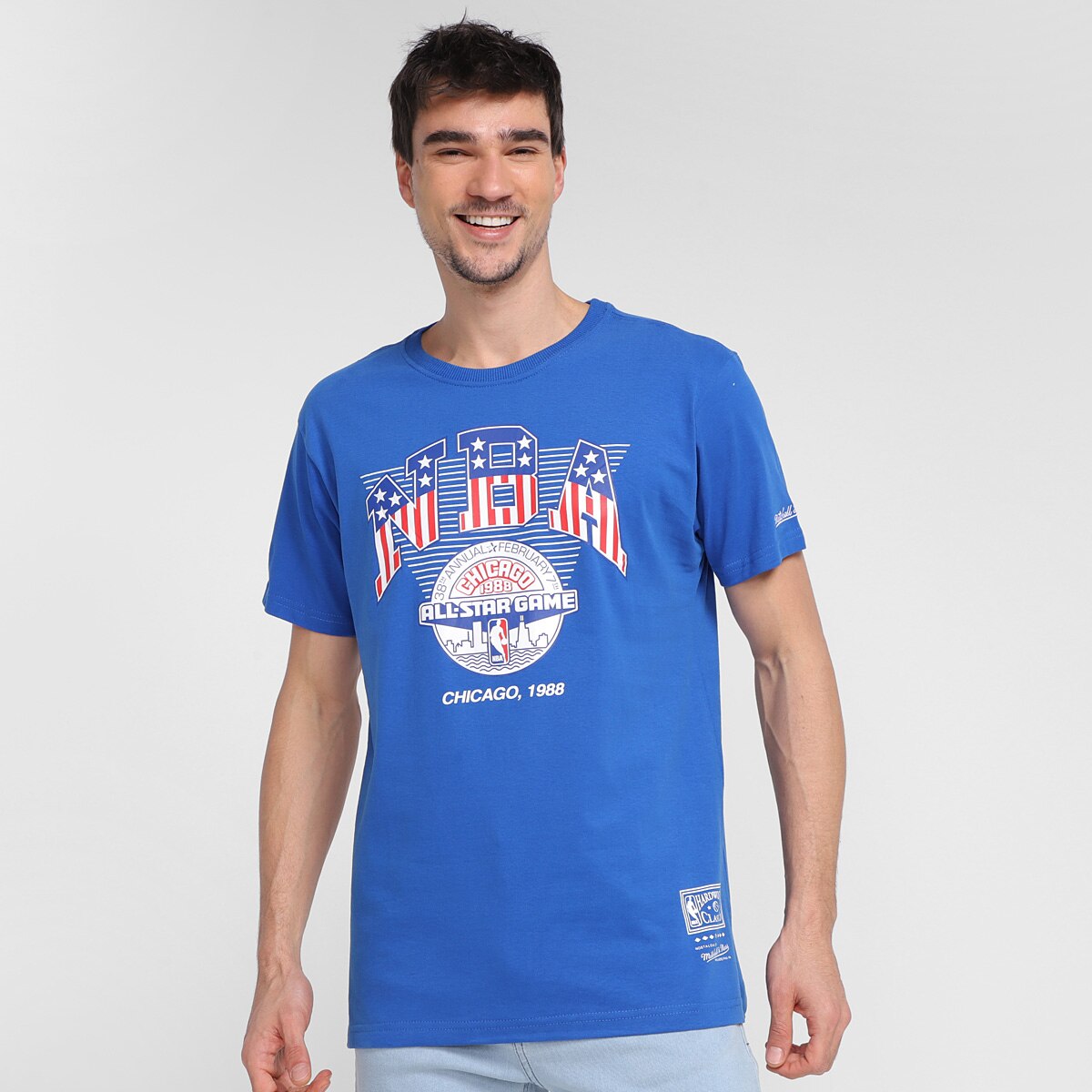 camiseta all star azul